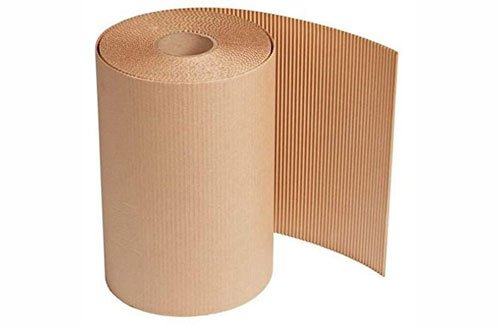 Corrugated Rolls with Kraft Paper