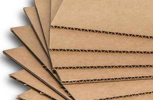 Corrugated Sheets with Kraft Paper